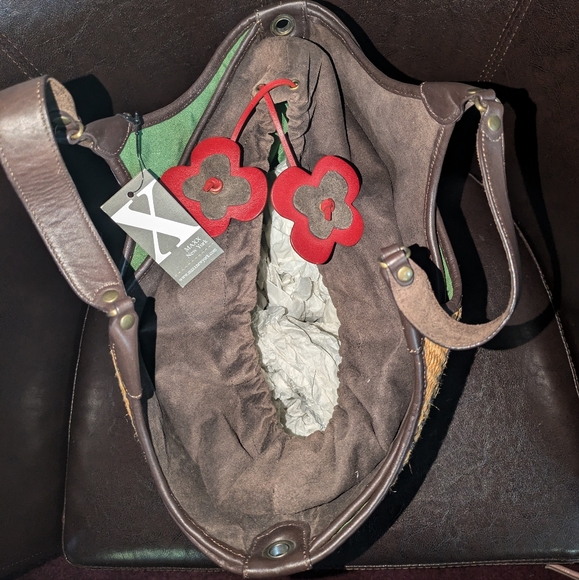 Maxx NewYork brown wicker pocketbook with tags - Picture 4 of 5